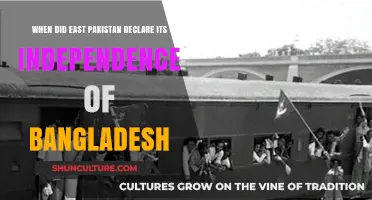 East Pakistan's Historic Declaration of Independence as Bangladesh