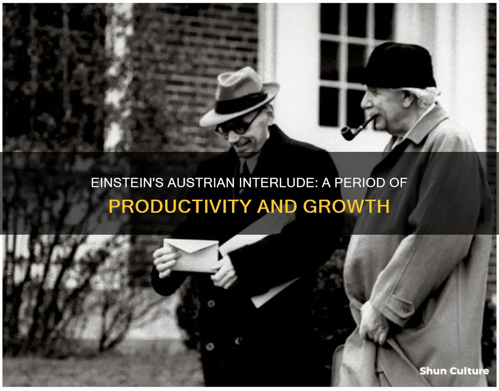 when did einstein live in austria