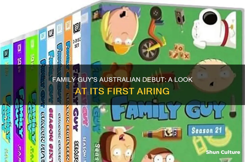 when did family guy first air in australia