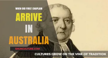 First Chaplain's Arrival in Australia: A Historical Overview