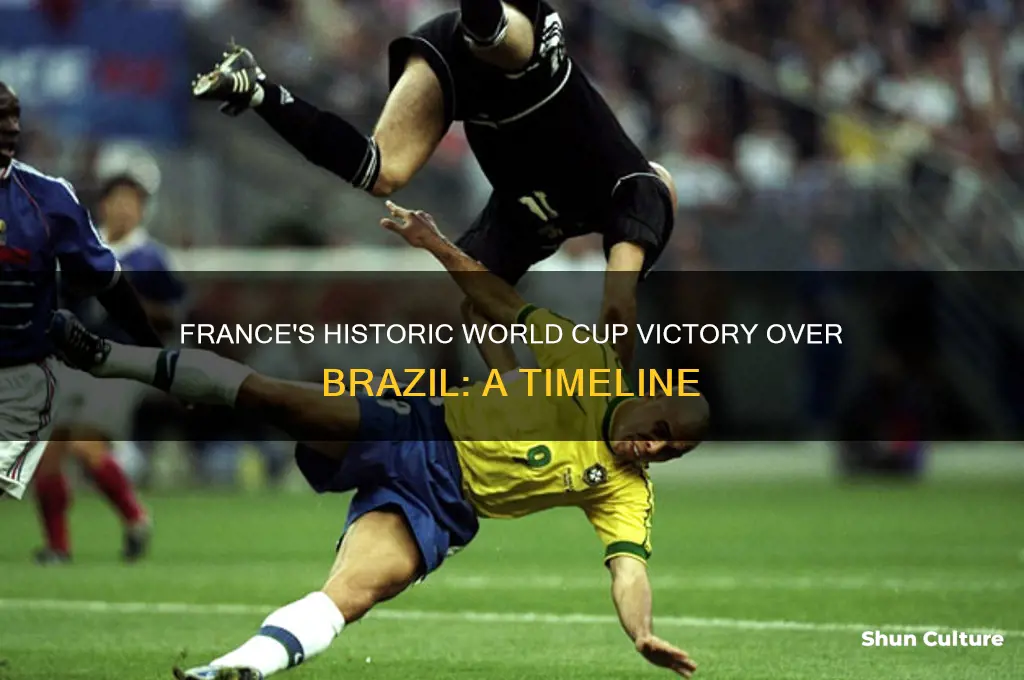 when did france beat brazil in world cup