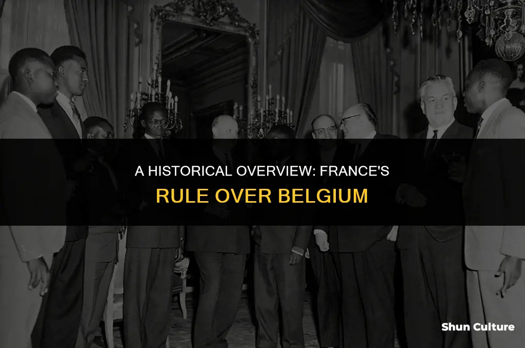 when did france rule belgium