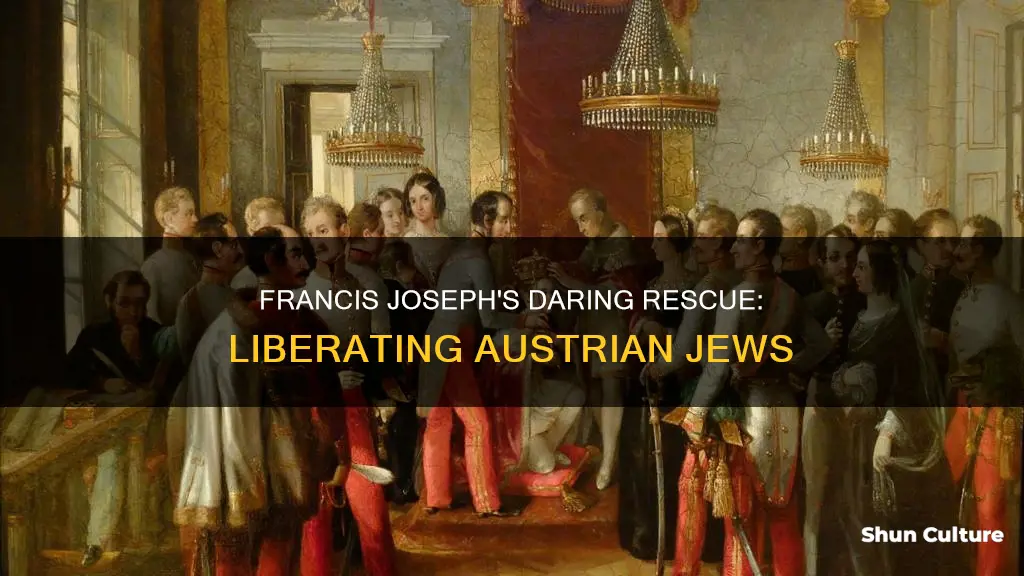 when did francis joseph liberate the jews of austria