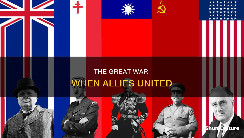 when did germany and austria hungary italy joined allies