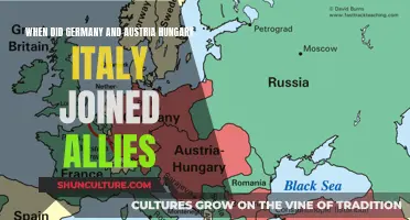 Allies' Strength: Germany, Austria-Hungary, Italy's Entry Dates