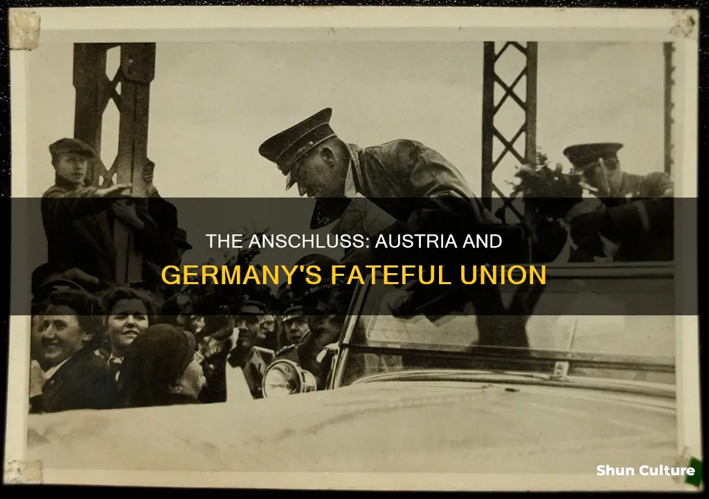 when did germany and austria join in the anschluss