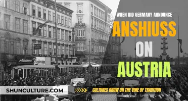 Germany's Annexation of Austria: A Historical Overview