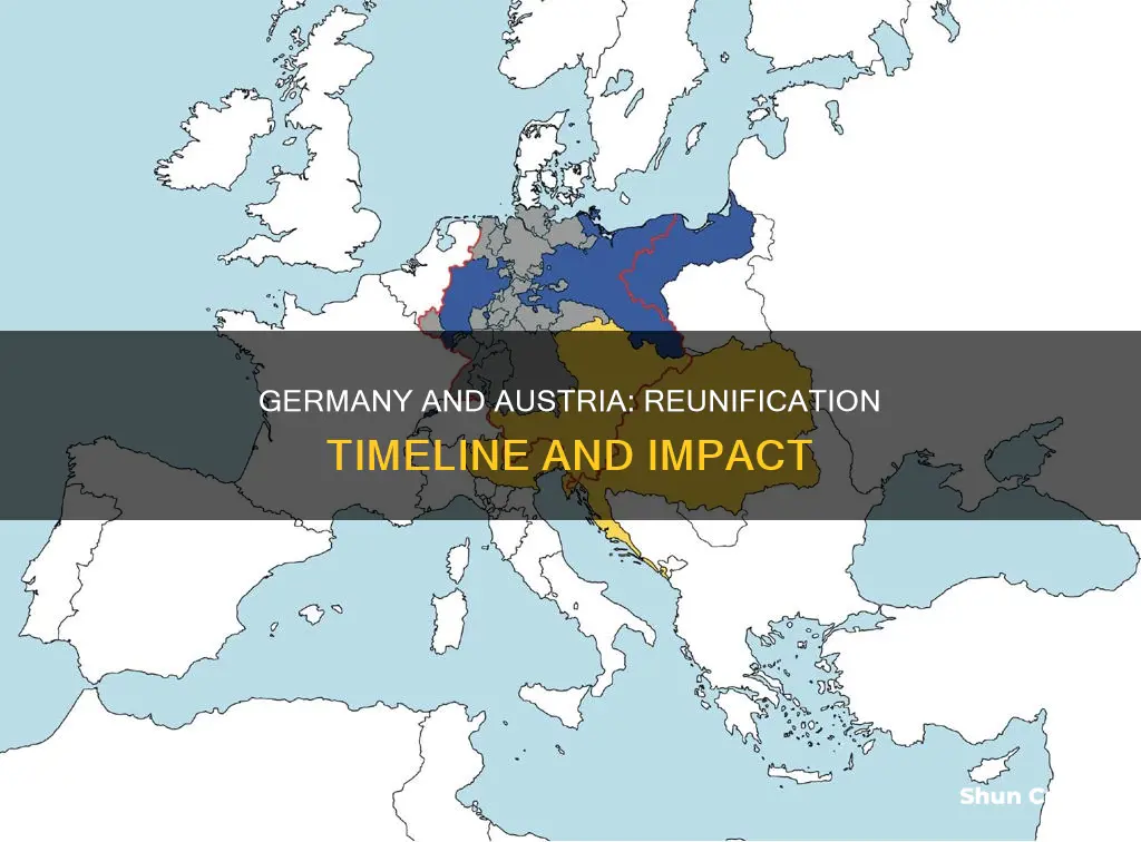 when did germany reunite with austria