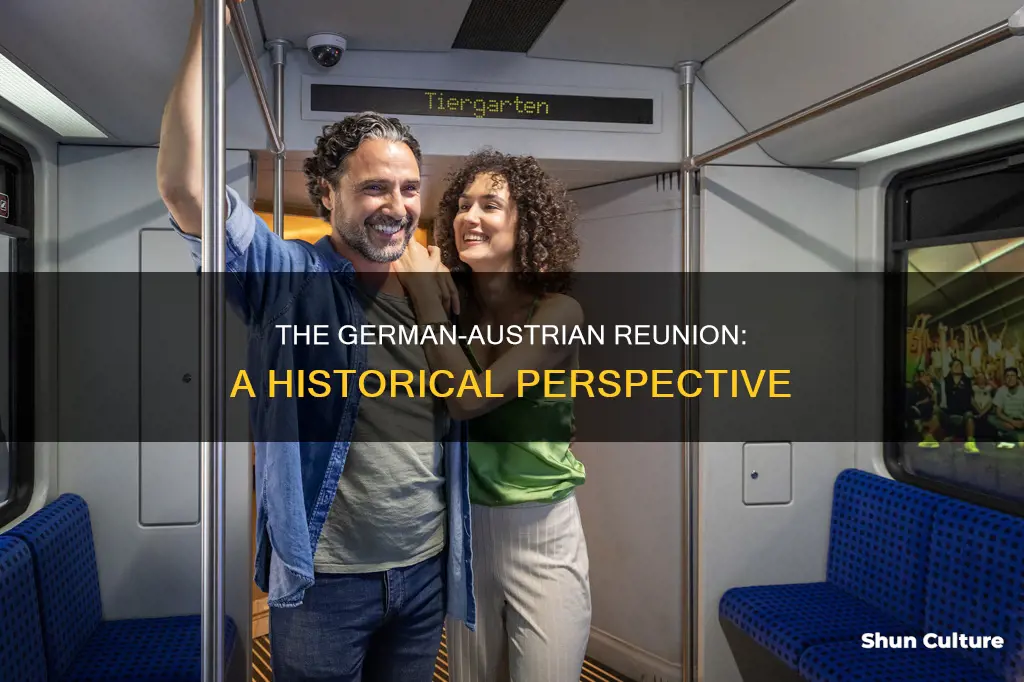 when did germany reunite with austria