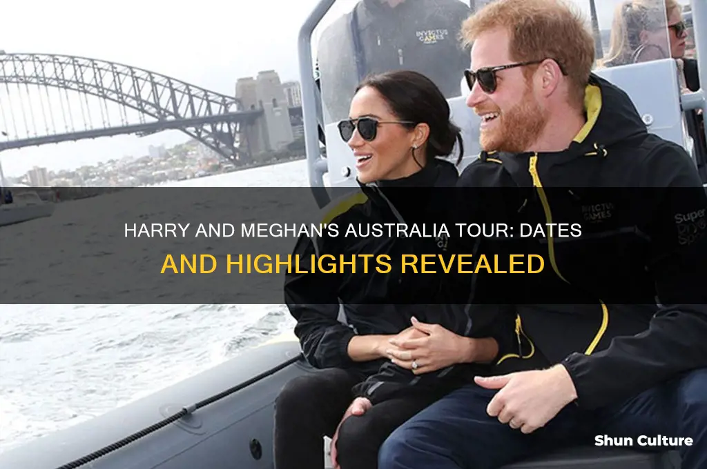 when did harry and meghan go to australia