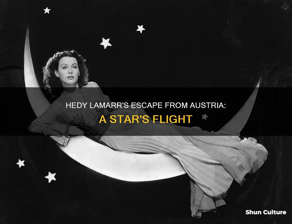 when did hedy lamarr flee austria