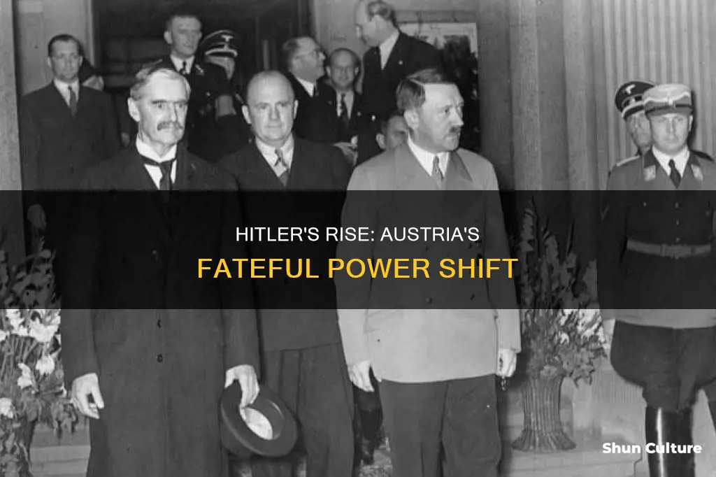 when did hitler come to power in austris