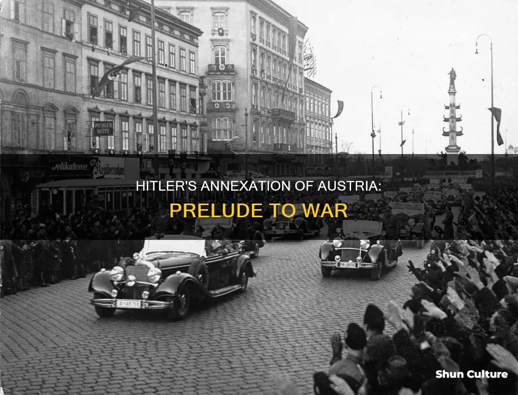when did hitler go annex austria