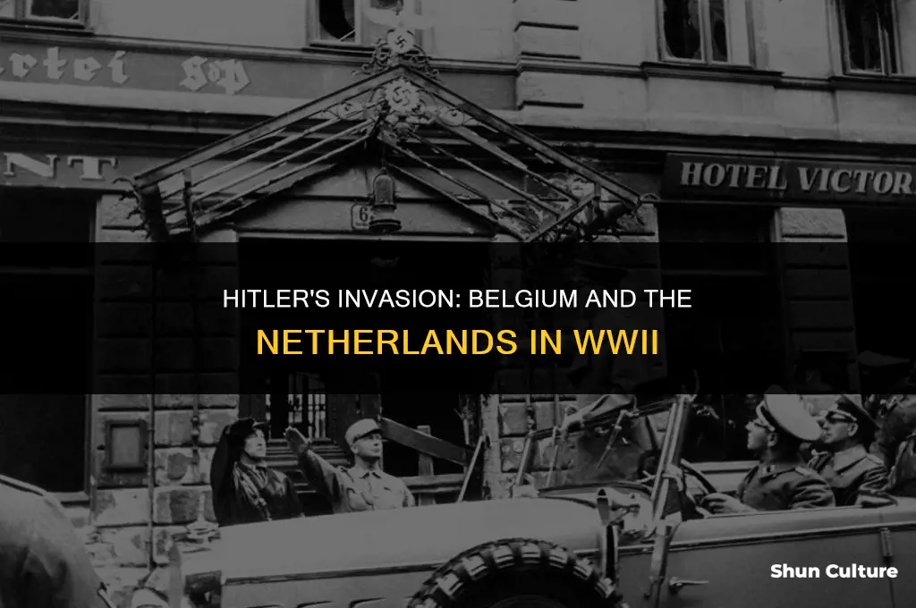 when did hitler invade belgium and the netherlands