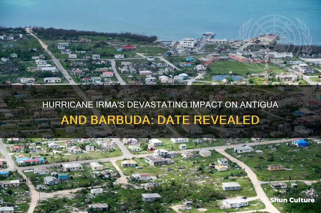when did hurricane irma hit antigua and barbuda
