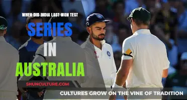 India's Historic Test Series Win in Australia