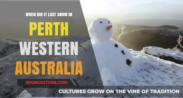 Perth's Last Snowy Memory