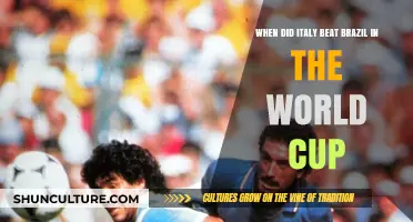 Italy's Historic World Cup Upset: Defeating Brazil in 1982