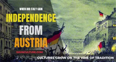 Italy's Independence: Breaking Free from Austrian Rule