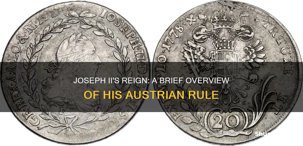 when did joseph ii rule austria