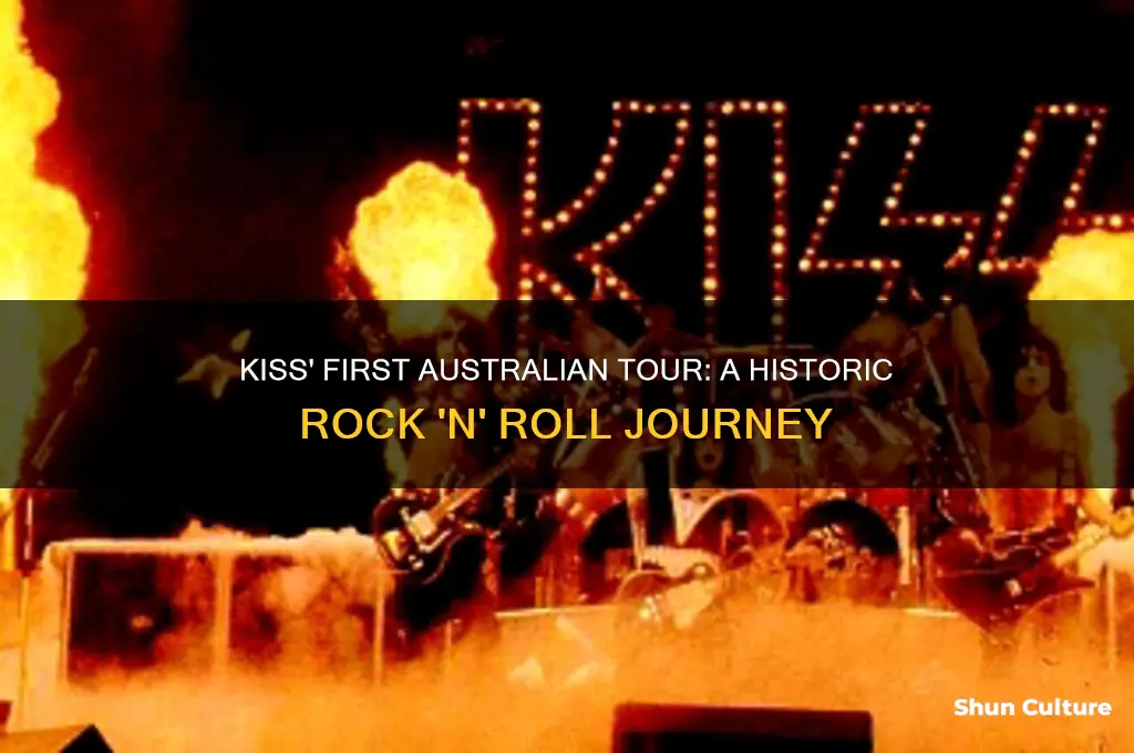 when did kiss first tour australia