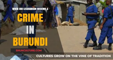 Lesbianism Criminalized in Burundi: A Historical Overview