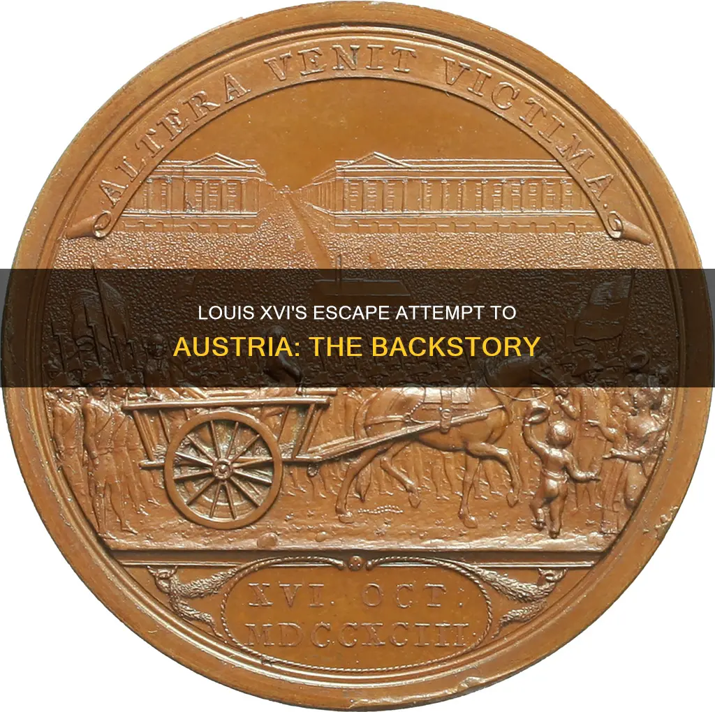 when did louis xvi attempt to flee to austria
