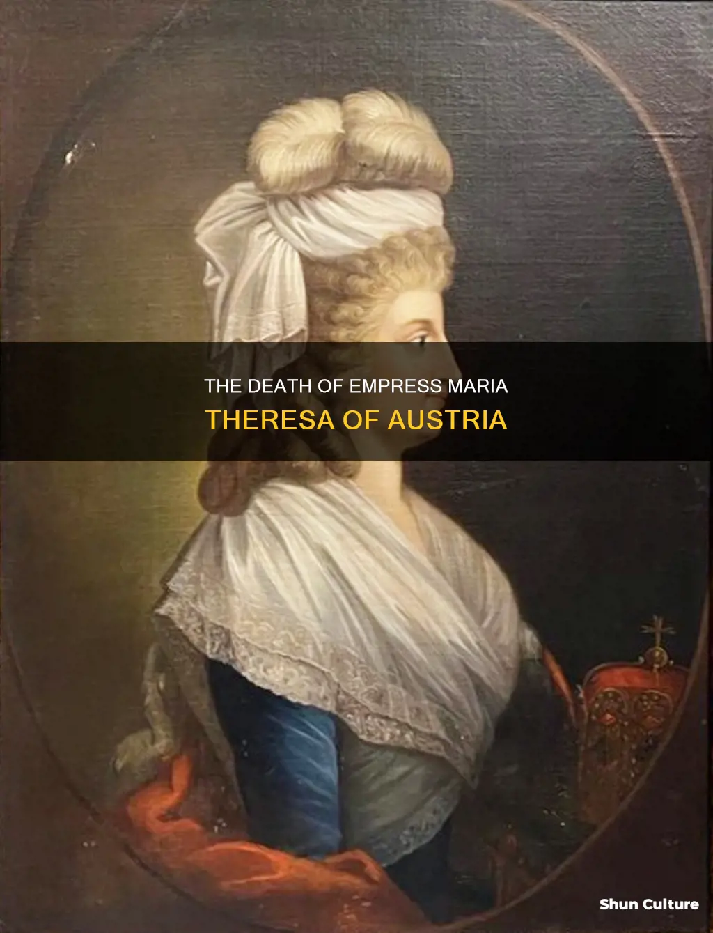 when did maria theresa of austria die