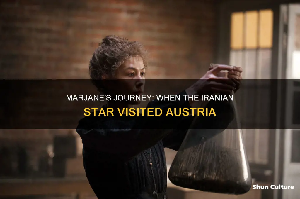 when did marjane go to austria