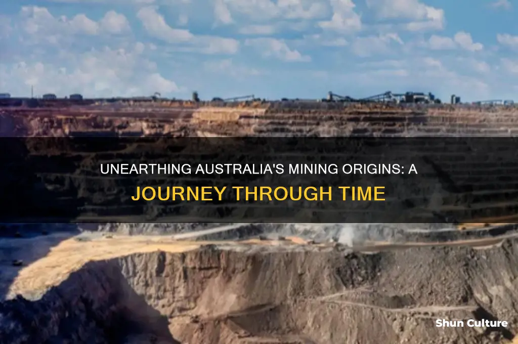 when did mining first begin in australia
