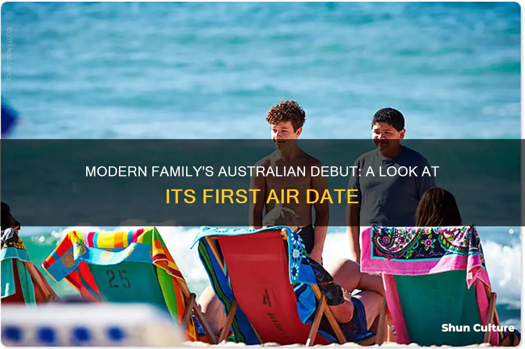 when did modern family first air in australia