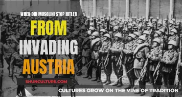 Mussolini's Austria Power Play: Stopping Hitler's Invasion