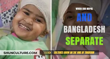 Nepal and Bangladesh: The Historical Separation and Independence Timeline