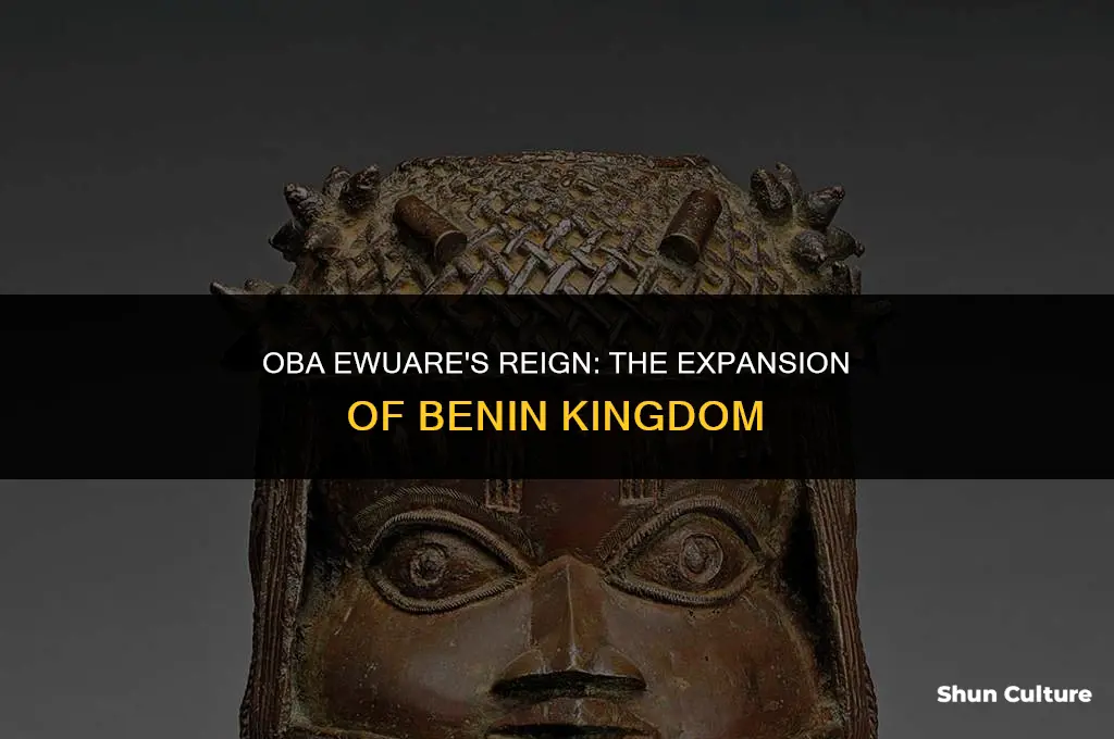 when did oba ewuare expand benin
