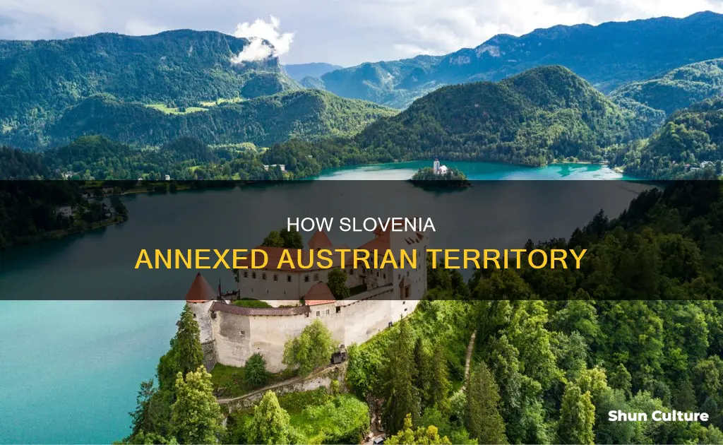 when did part of austria become part of slovenia