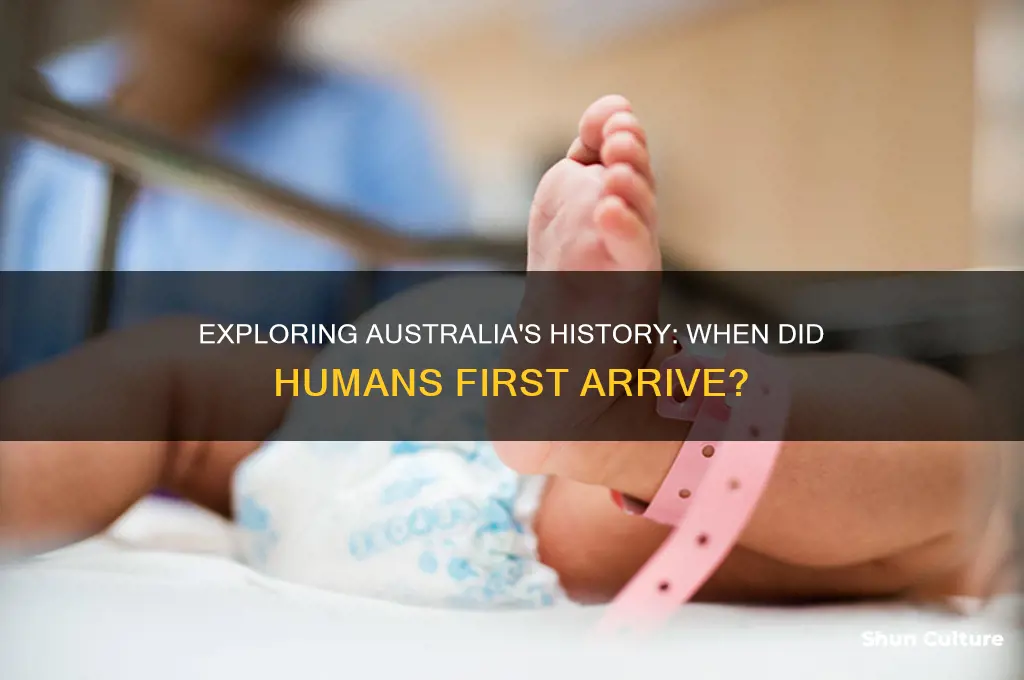 when did people go to australia