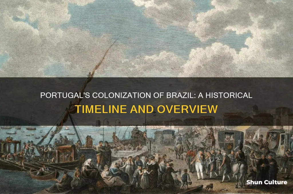 when did portugal colonize brazil
