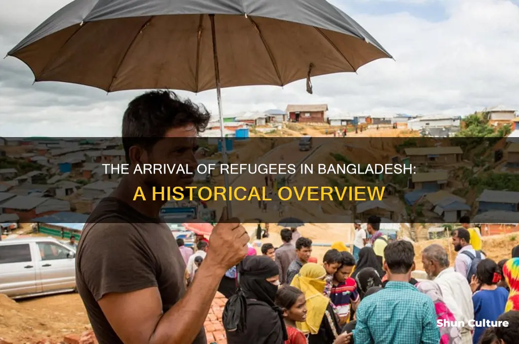 when did refugees come into bangladesh