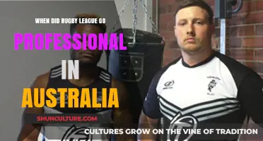 The Evolution of Rugby League: Australia's Professional Era Begins