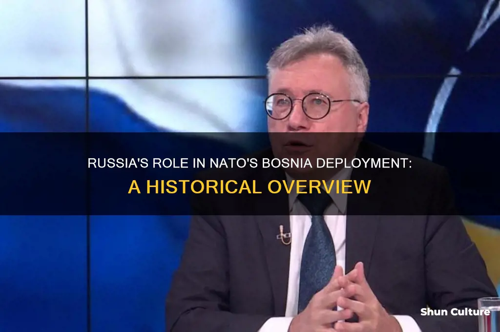 when did russia send nato troops to bosnia