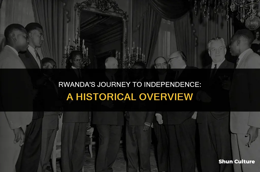 when did rwanda receive independence from belgium