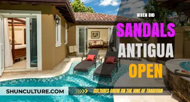 When Did Sandals Antigua Open? A Tropical Paradise Timeline