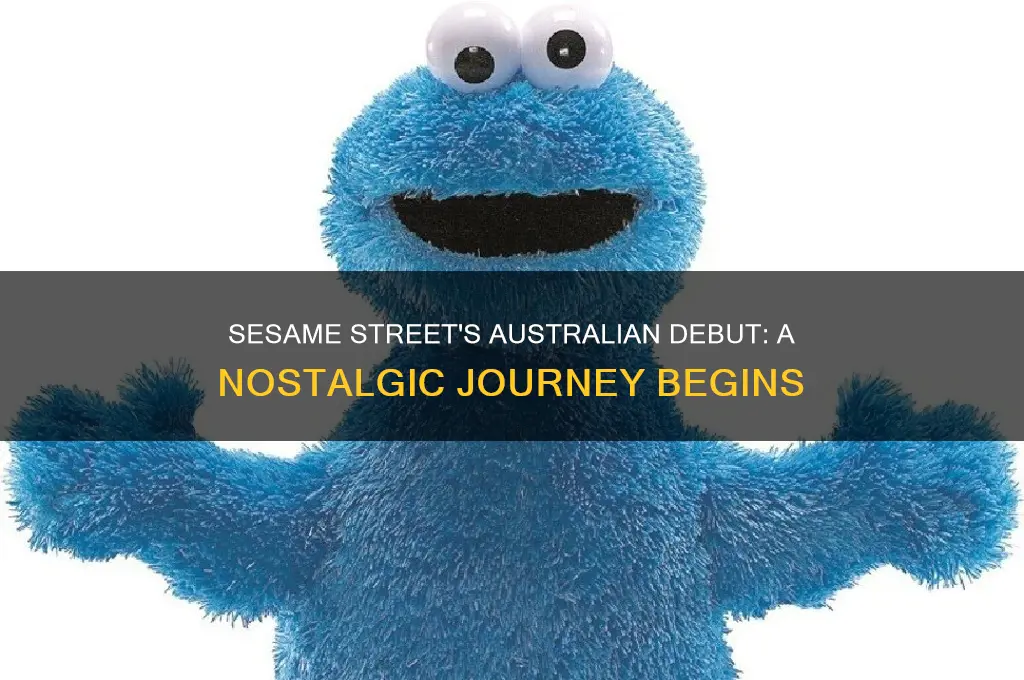 when did sesame street first air in australia