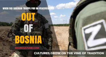 Siberian Troops' Withdrawal from UN Peacekeeping in Bosnia: Timeline