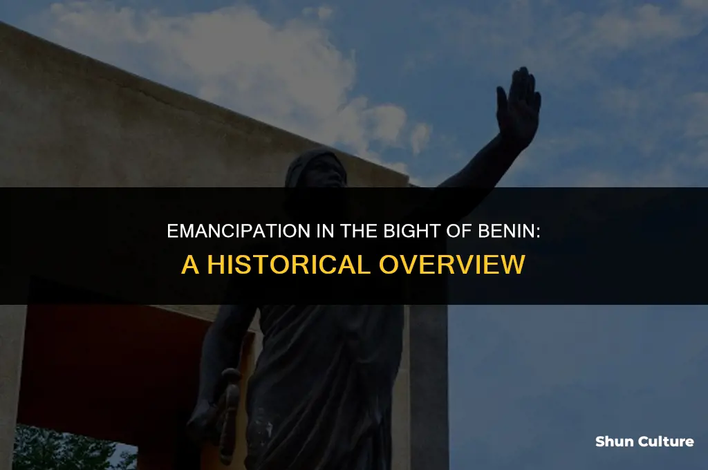 when did slavery get abolished in the bight of benin