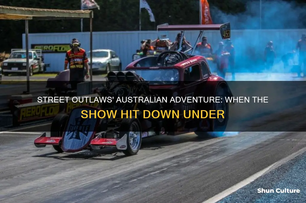 when did street outlaws go to australia