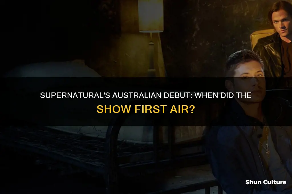 when did supernatural first air in australia