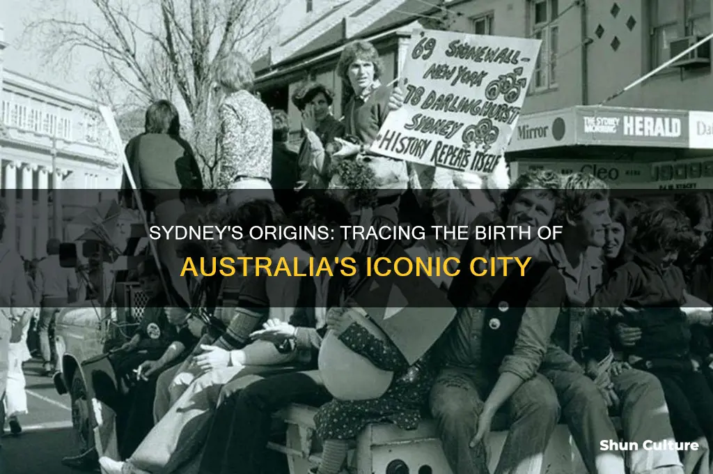 when did sydney australia begin