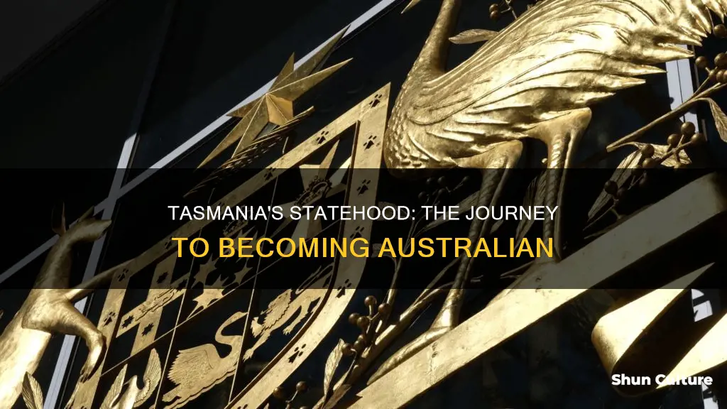 when did tasmania became a state of australia