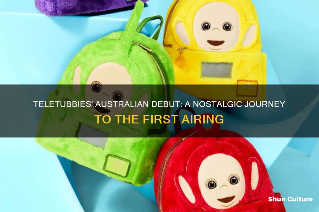 when did teletubbies first air in australia
